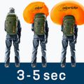 Deuter Alproof Tour 38 + 5 l zaino da valanga cachi/nero 27