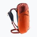 Zaino da arrampicata da donna deuter Guide 22 l SL papaya-redwood 3