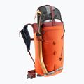 Zaino da arrampicata da donna deuter Guide 22 l SL papaya-redwood 6