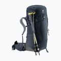 Zaino da trekking deuter Aircontact Lite 50 + 10 l black/graphite 8