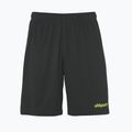 Pantaloncini da calcio per bambini uhlsport Center Basic nero/giallo neon 4
