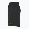 Pantaloncini da calcio per bambini uhlsport Center Basic nero/giallo neon 6