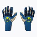 Guanti da portiere Uhlsport Hyperact Supergrip+ Finger Surround blu navy