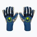 Guanti da portiere Uhlsport Hyperact Supergrip+ HN blu navy