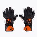 Guanti da portiere Uhlsport Speed Contact Soft Pro nero/bianco/neon orange