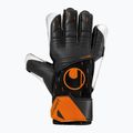 Uhlsport Speed Contact Starter Guanti da portiere morbidi nero/bianco/neon orange 5