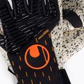 Guanti da portiere Uhlsport Speed Contact Supergrip+ nero/bianco/arancio neon 4