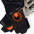 Guanti da portiere Uhlsport Speed Contact Supergrip+ Reflex nero/bianco/arancio neon 4