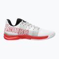 Scarpe da pallamano Kempa Attack One 2.0 uomo bianco/rosso 12