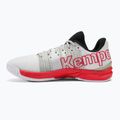 Scarpe da pallamano Kempa Attack One 2.0 uomo bianco/rosso 10