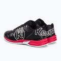 Kempa Attack Three 2.0 scarpe da pallamano da uomo nero/rosso 3