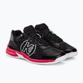 Kempa Attack Three 2.0 scarpe da pallamano da uomo nero/rosso 4