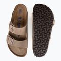 BIRKENSTOCK Arizona SFB LEOI Infradito marrone tabacco stretto 9