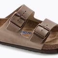 BIRKENSTOCK Arizona SFB LEOI Infradito marrone tabacco stretto 10
