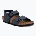 Sandali per bambini BIRKENSTOCK New York Birkibuc Narrow navy