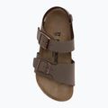 Sandali per bambini BIRKENSTOCK New York Birkibuc Narrow mocha 5