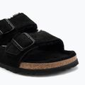 BIRKENSTOCK Arizona Shearling SL Infradito stretto nero 7