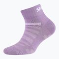 Skechers Mesh Ventilation Quarter 5 paia di calzini per bambini arcobaleno 4