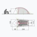 Tenda da trekking Vaude Taurus buckeye per 2 persone 4