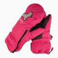 Guanti da sci per bambini ZIENER LE Zoo Minis rosa pop