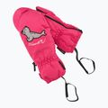 Guanti da sci per bambini ZIENER LE Zoo Minis rosa pop 6