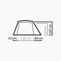 Tenda da trekking Salewa Micra II cactus/grigio 2 persone 2