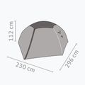 Tenda da trekking Salewa Latitude II cactus/grigio per 2 persone 2