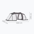 Tenda da campeggio per 6 persone Salewa Midway VI cactus/grigio 2