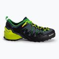 Scarpa da avvicinamento Salewa Wildfire Edge da uomo, blu ombra/giallo fluo 2