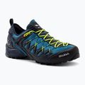 Scarpa da avvicinamento Salewa Wildfire Edge premium navy/giallo fluo da uomo