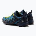 Scarpa da avvicinamento Salewa Wildfire Edge premium navy/giallo fluo da uomo 3