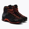 Scarpone da trekking Salewa MTN Trainer Mid GTX asfalto/arancio fluo uomo 5