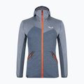 Felpa trekking Salewa da uomo Puez Melange PL FZ Hoody premium navy melange 4
