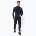 Felpa trekking uomo Salewa Pedroc premium navy melange 2