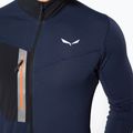 Felpa trekking uomo Salewa Pedroc premium navy melange 4