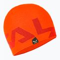 Salewa Antelao 2 Berretto invernale reversibile in lana rosso arancio/scuro 4