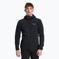 Felpa trekking da uomo Salewa Nuvolo PL black out melange