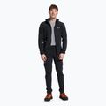 Felpa trekking da uomo Salewa Nuvolo PL black out melange 2