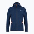 Felpa trekking da uomo Salewa Nuvolo PL in denim scuro melange 4