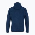 Felpa trekking da uomo Salewa Nuvolo PL in denim scuro melange 6