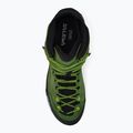 Salewa MTN Trainer Mid GTX scarpe da trekking da uomo mirto/verde fluo 6