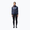 Giacca da trekking da donna Salewa Agner Hybrid PL/DST FZ Hoody navy blazer melange 2