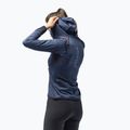 Giacca da trekking da donna Salewa Agner Hybrid PL/DST FZ Hoody navy blazer melange 6