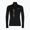 Felpa trekking da uomo Salewa Pedroc nero melange 5
