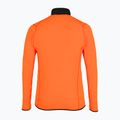 Felpa trekking da uomo Salewa Pedroc rosso arancio melange 7