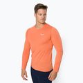 Salewa Pedroc 2 Dry uomo rosso arancio melange trekking longsleeve