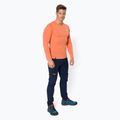 Salewa Pedroc 2 Dry uomo rosso arancio melange trekking longsleeve 2