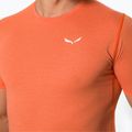 Camicia da trekking da uomo Salewa Pedroc 3 Dry rosso arancio melange 4