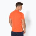 Maglietta da trekking Salewa Solidlogo Dry rosso/arancio melange da uomo 3