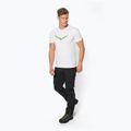 Maglietta da trekking Salewa Lines Graphic Dry optical bianca da uomo 2